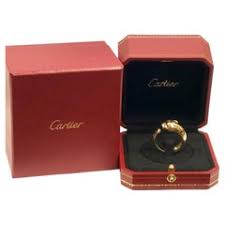 Cartier Rose Gold Love collection Band Ring For Sale at 1stDibs