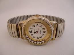 Geneva Women's Analog Watch Gold Toned Stretch Band | eBay