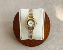 Dainty Diamond Style Polini Gold Bracelet Watch - Etsy