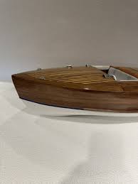 VINTAGE RC VENICE 90 Wooden BOAT Untested | eBay