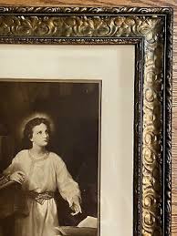 VTG YOUNG JESUS CHRIST PRINT - HEINRICH HOFFMANN - PROFESSIONALLY FRAMED IN WOOD | eBay