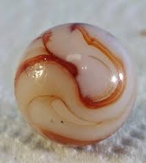 CAC GLASS SWIRL Marble Vtg.Martian”Valley Of Death”blue&red Christensen Agate Co $395.00 - PicClick