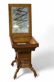 American Oak Ross Washstand Table