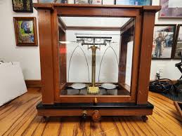 Antique Voland & Sons Balance Beam Scale | Apothecary ...