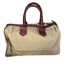 Vintage circa 1980s Dior Boston style bag in khaki... | Depop