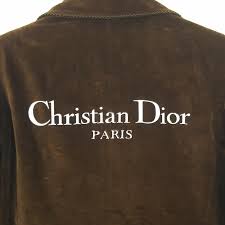 Vintage Christian Dior Paris Custom Art Logo Velvet Blazer ...