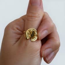 Frog and Lily Pad Fidget Ring – Amelia Ray Jewelry