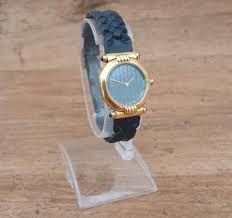 Dior 64151 Gold Navy Blue Octagon Womens Watch SALE for $275 ...