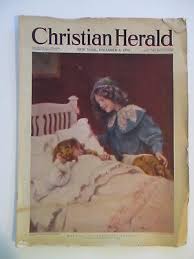 CHRISTIAN HERALD Magazine New York December 4, 1912 christmas cover artwork | eBay