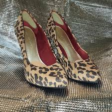 Christian Siriano | Shoes | Christian Siriano 85 Leopard ...