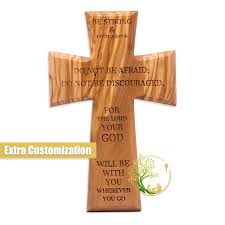 Personalized custom wall wooden cross | customized baptism ...