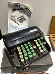 Sold at Auction: Vintage Contex Adding Machine, comes with hardcase and instruction manual. Case is 25cm x 25cm, 8cm H.
