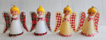Vintage Celluloid ANGEL ORNAMENTS - Etsy