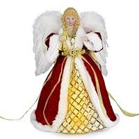 Angel for Christmas Tree Topper Decoration Figurine Indoor Decoration with Feather Wings 32cm (Gold) : Amazon.com.be: Home & Kitchen