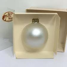 Topperscot | Holiday | Bass Pro Shop Christmas Ornament Deer Head White Round Glass Topperscot Vintage | Poshmark