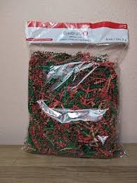 Brand New CELEBRATE IT 5 oz. Christmas Shred NATURAL/RED ...