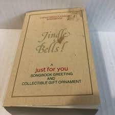 1985 Bradford Novelty Christmas Classic Songbook Jinglle Bells Ornament 3” Tall | eBay