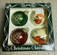 Vintage Christmas By Krebs Classics Glass Bulb Christmas ...
