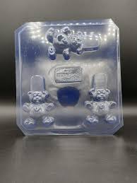 Teddy Bear Planter Feet Mold | Garden Molds