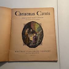 Christmas Carols Words Music FD Lohman Sheet Music Book SATB Lyrics Piano Xmas | eBay
