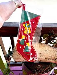 Vintage Felt Angel Christmas Stocking: 1950s Kitsch Decor - Etsy
