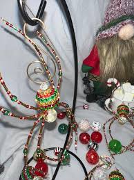 Christmas Spider - Red, Green, and Gold Large - Etsy