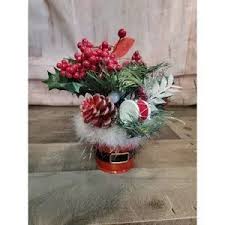 unbranded | Holiday | Santabucket Floralarrangement ...
