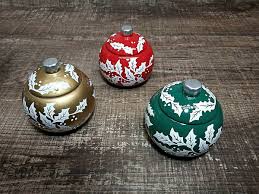 3 Winter Holiday Christmas Jars JACKSON & PERKINS Candy Jars ...