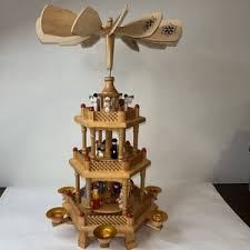 Wooden Carousel Christmas | eBay
