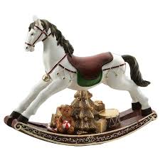 10" Holiday Rocking Horse - Walmart.com