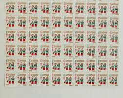 Christmas Seals 1960 Tuberculosis - FULL SHEET, American ...
