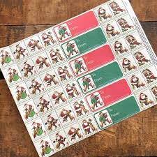 Vintage Unused 1982 Santa Claus Christmas Stamps - Paper ...