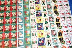 1950-59 U.S. Christmas Seals Sheet Collection