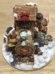 Vintage Teddy Bears Locomotive Train Christmas Decor ...