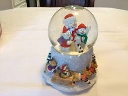 Vintage Musical Snow Globe | eBay