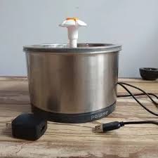 Polame | Cat | Polame Pet Flower Water Fountain Stainless ...