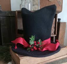 Snowman Hat, Winter Decor, Tabletop, Mantel Shelf or Tiered ...