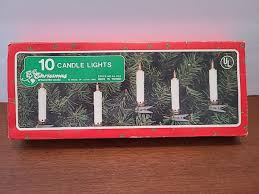 Christmas Candle Lights Indiana Christmas Lights (1946-1990) for sale | eBay