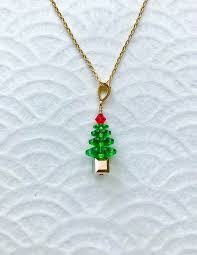 NOELLE Pendant/necklace - Swarovski Crystal Christmas Tree ...