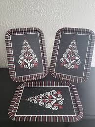 Brother Sister Design Studio Christmas tree red white black ...