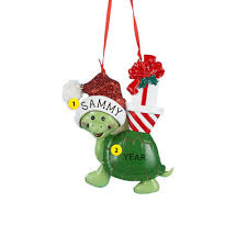 Christmas Turtle Ornament | Personalized Free – Callisters ...