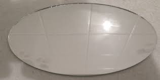 Lot of 5 Craft Hobby Oval Glass Mirrors 7 1/2 x 4 1/2 ...