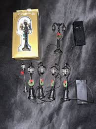 Christmas Village Lamp Post Lot 7 Lamp Post Not Tested | eBay
