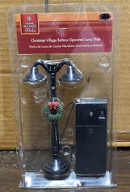 Home Accents Holiday Christmas Village Battery Operated Lamp ...