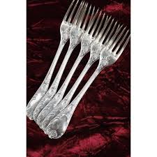 Louis XV Silver-Plated Flatware, 1900s, Set of 51 | Chairish