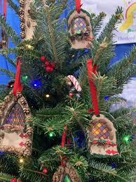 Wee Christmas Fairy Door Ornament - Etsy