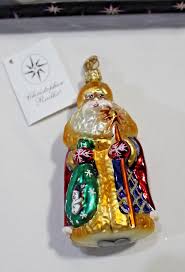Christopher Radko St Petersburg Christmas Russian Santa Claus ornament 4" | eBay