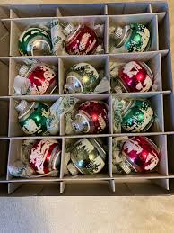 Christopher Radko Shiny Brite Ornaments Set Of 12 | eBay