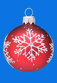 8cm BORDEAUX SNOWFLAKE BALL EUROPEAN BLOWN GLASS CHRISTMAS ...