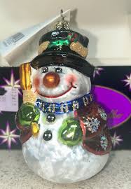 Vintage Christopher Radko 2004 Charlie McBroom Snowman ...